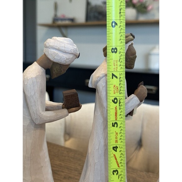 NEW Willow Tree The Three Wisemen Nativity Set 26027 Demdaco Susan Lordi 2000 - Picture 10 of 12